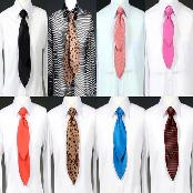 Multi-pattern necktie