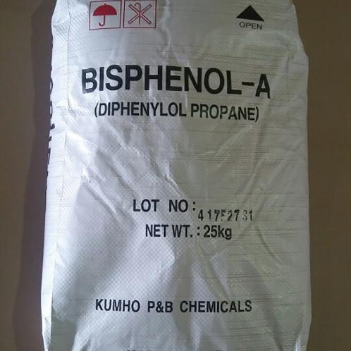bifunctional phenol compound manufactured by condensing acetone and phenol elements BISPHENOL-A