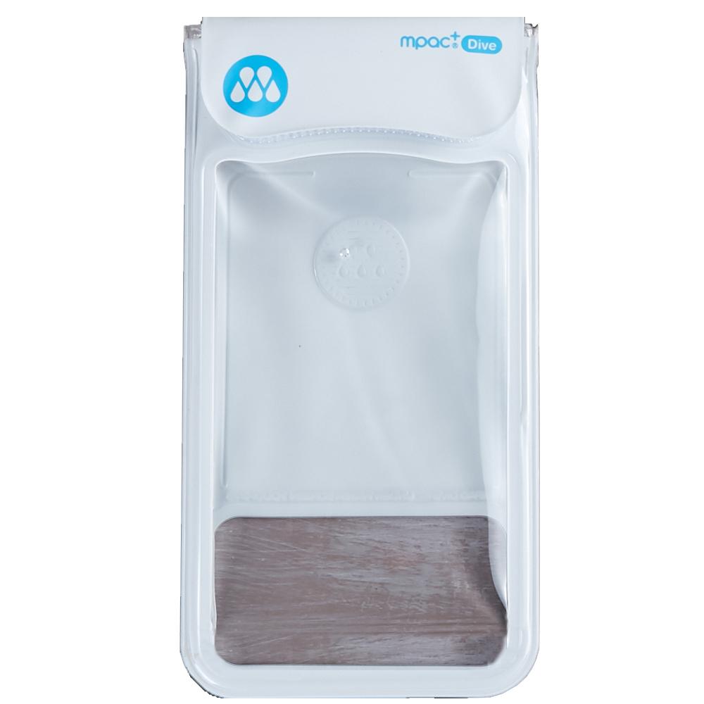 mpac'Dive D20 Smartphone Waterproof Scuba Divers Case White
