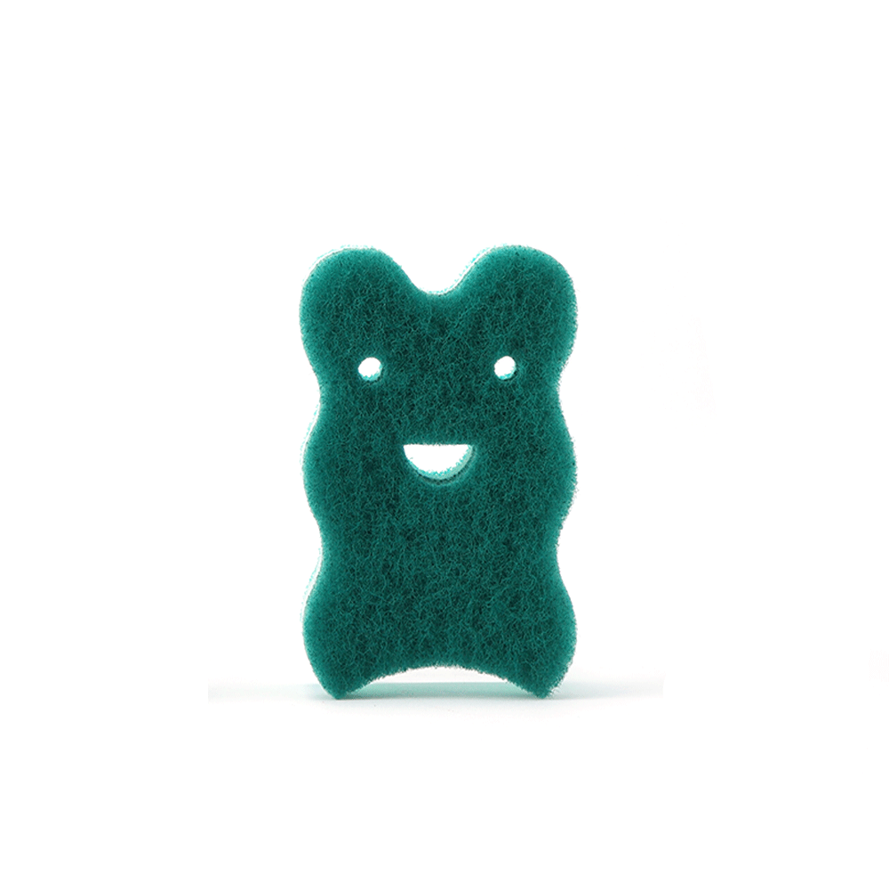 INSAN Antibacterial Both Sided Soft Scrubber