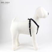 Premium leather harness T type (Black)