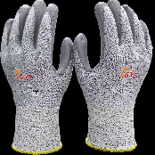 BLACK MELANGE CUT5 PU