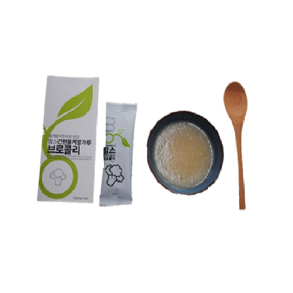 Mom's Simple Olge Rice Powder  Broccoli