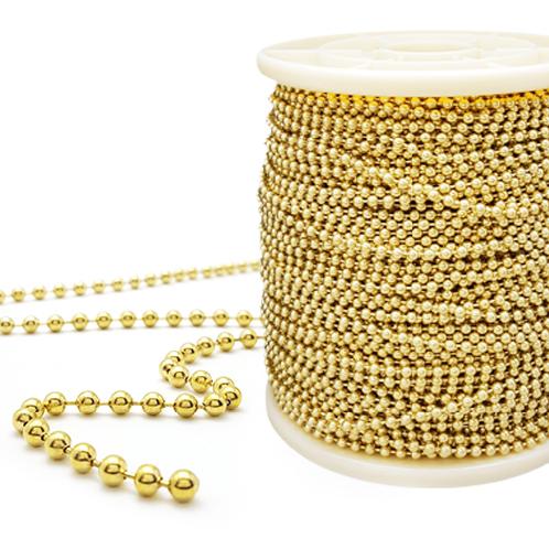 Brass Ball Chain is primarily manufactured from three base metals: brass, steel and stainless steel