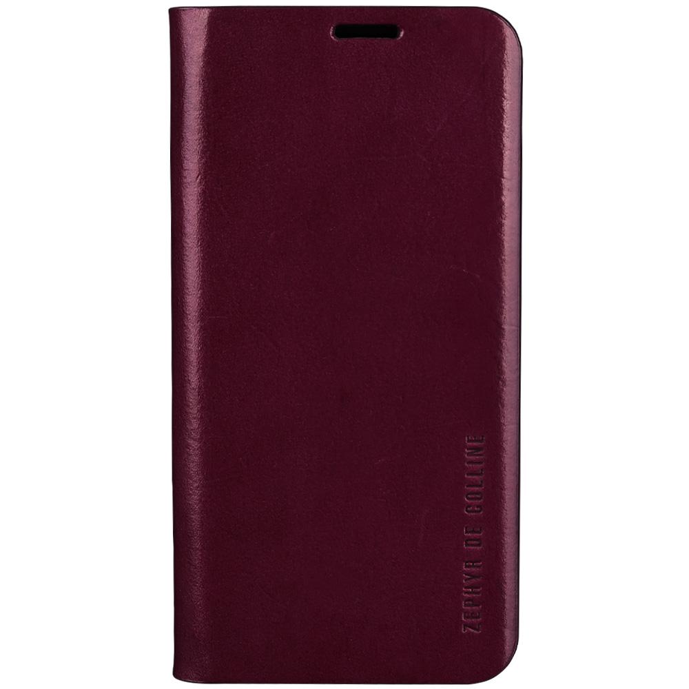 Luxurious Italy's finest leather Phone Protection Line Fit Vegetable Leather Flip Cellphone Case