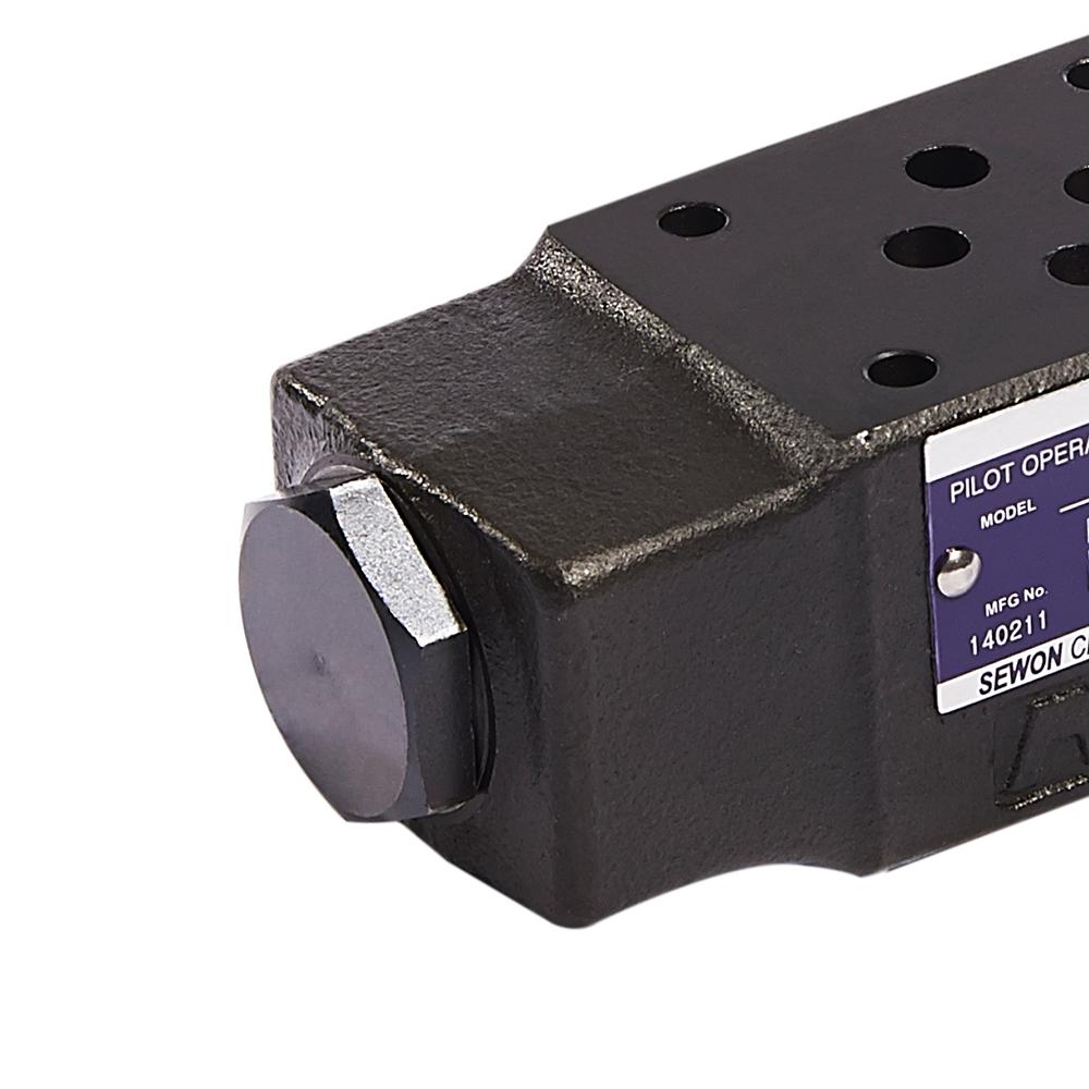 PILOT OPERATED CHECK MODULAR VALVE