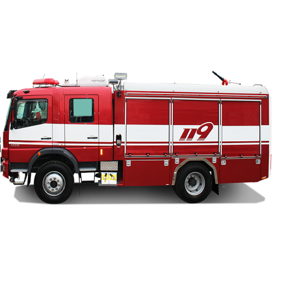 Fire fighting vehicle (Pumper)