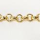 detail image1 [Nonsan Chain] Hammered Rolo Chain
