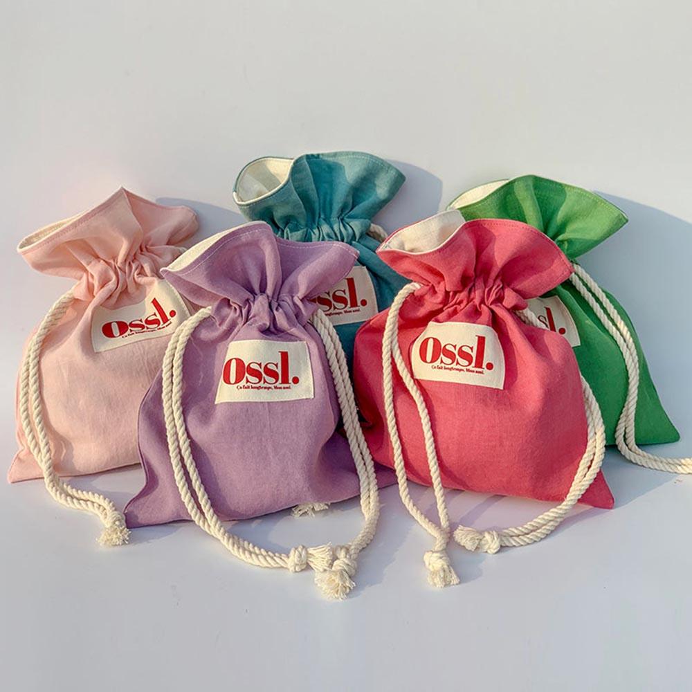 [Ossl] Ossl Handmade Linen Pouch