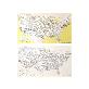 full image Dream Sky Nation-Map Decorative Coloring Painting DIY Paper Continent Map - U.S.A.