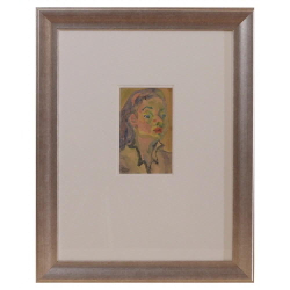 Art Gallery Watercolor "Portrait of Woman" Korean Premier Artist DONG-SHIN BAE - 20200122 Korea