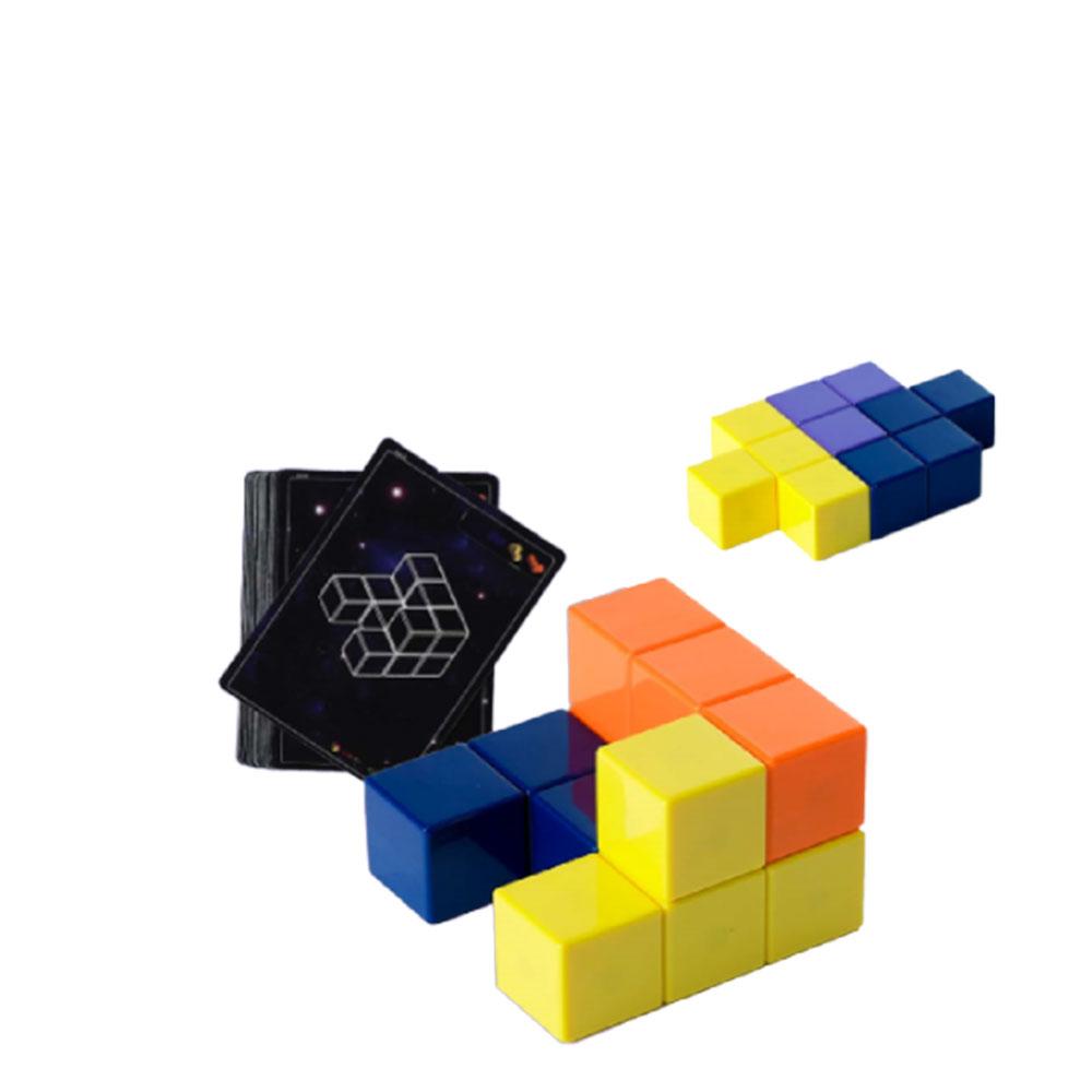 3d puzzle elementary, intermediate level