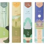 KARAYOUNG Korean Incense K-Classic Air-Freshener Relaxing Fragrance 4Packs