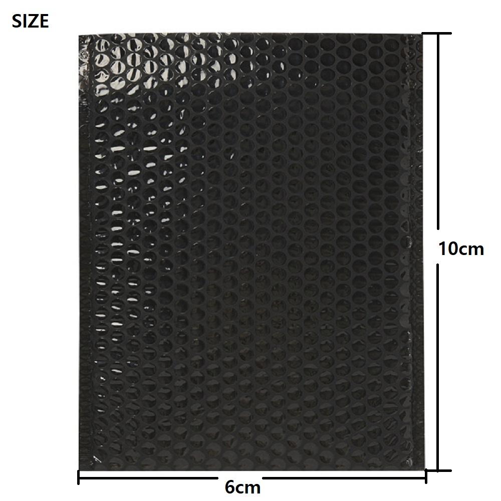 Bubble padded emailer black 6x10 with convenient, economic, safe with lightness for business