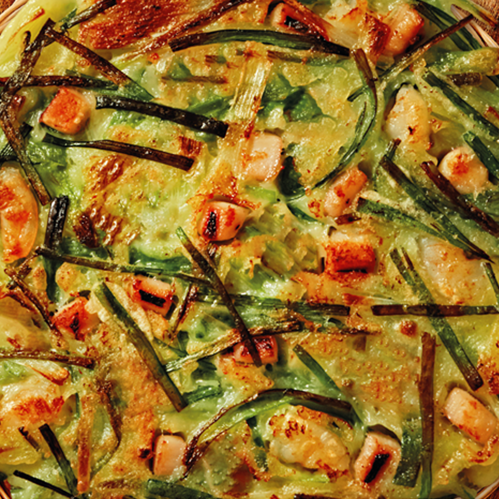 Seafood & Green onion Pancake  160g