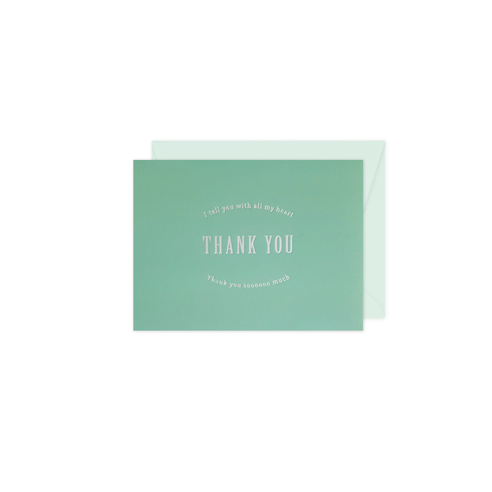 Your Messenger  Thank you Card