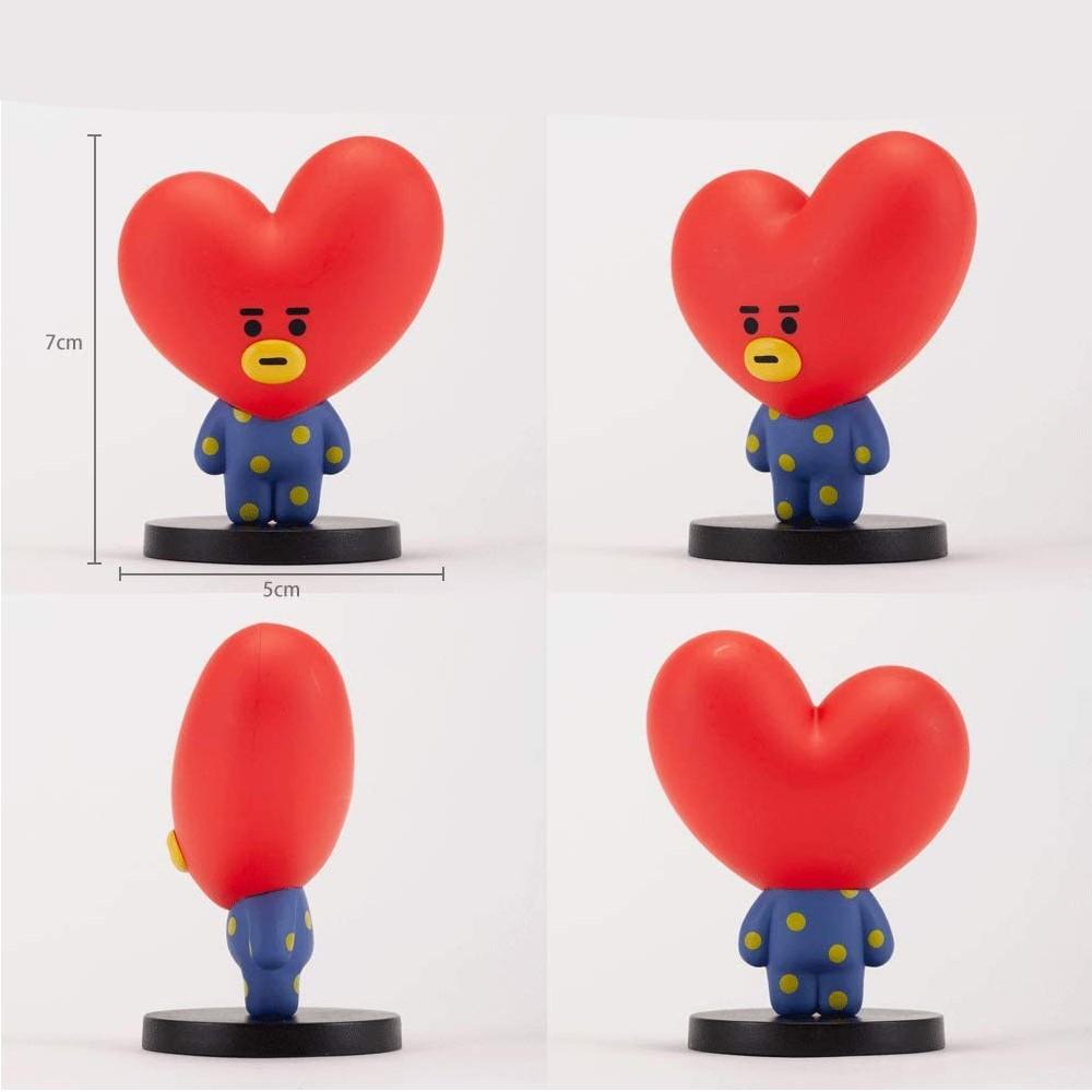 BT21 Official BTS Friends Duo Bluetooth Stereo Speaker & Figure Set (Speaker Van + Figure TATA)