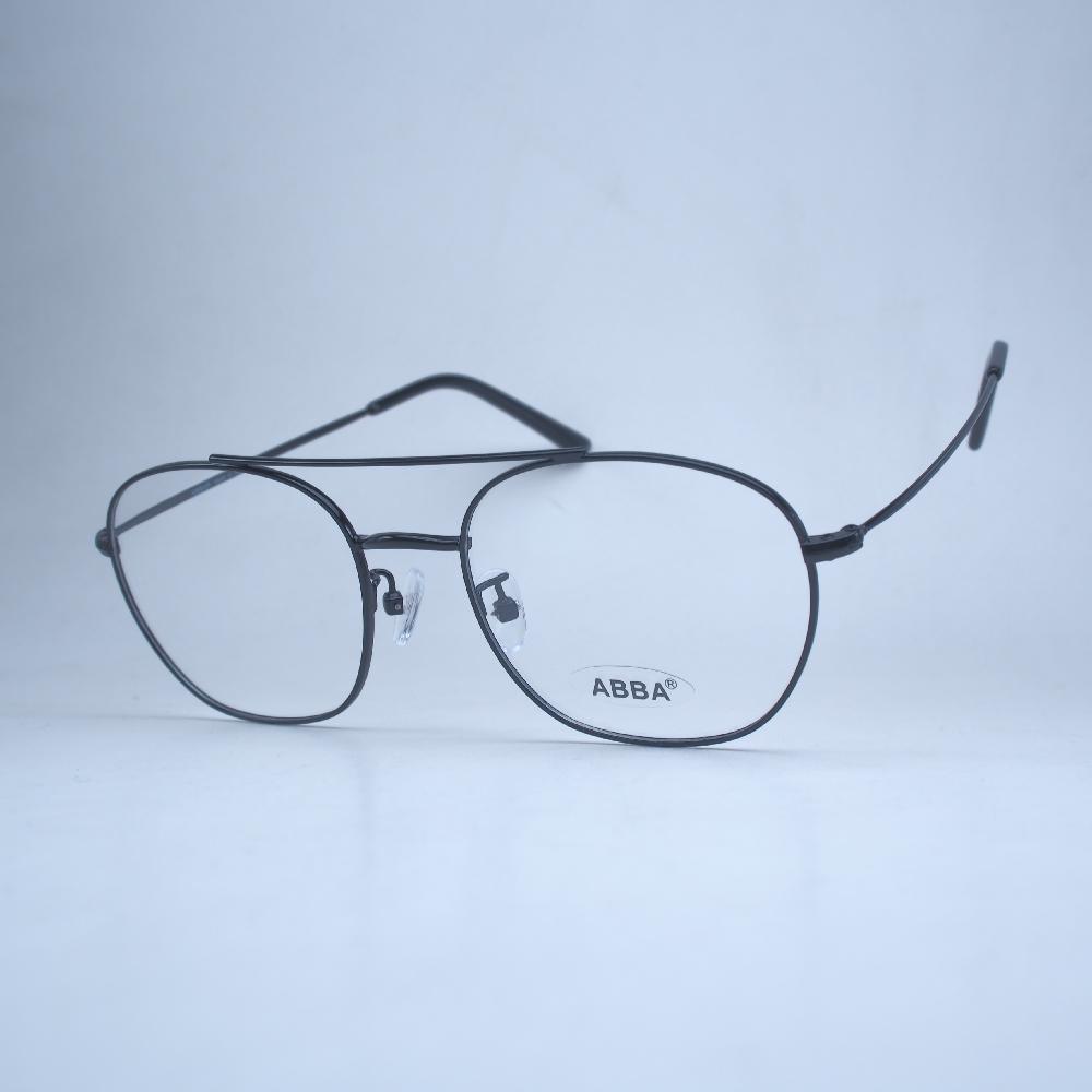 ABBA METAL7028 glasses-SHINY BLACK