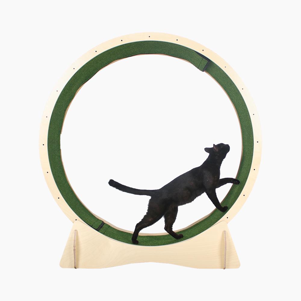 Cat's birch cat wheel -  GRAY