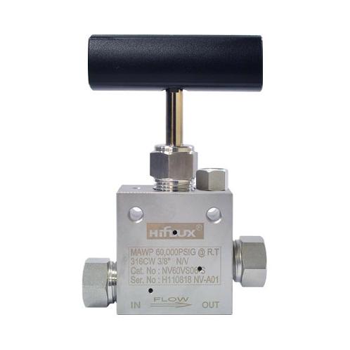 High pressure(HP) Needle Valve 1/4 inch 60000 psig Straight