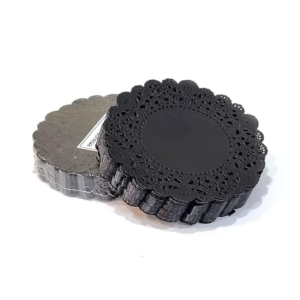 3.5 inch Doilies paper Gold and Siver 250pcs