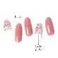 detail image4 Semi-curing Gel Nail Sticker - Love Rosy