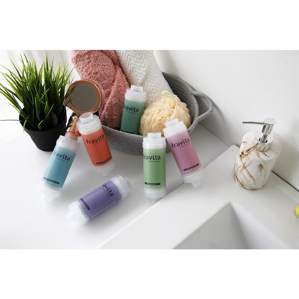 Fravita Vitamin Aroma Shower Filter #White Flower Bouquet