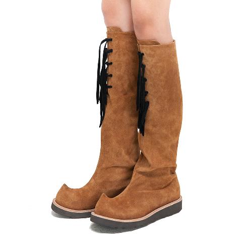 Hades 3 Long Boots (suede) | Ankle Boots, Korean Traditional, suede