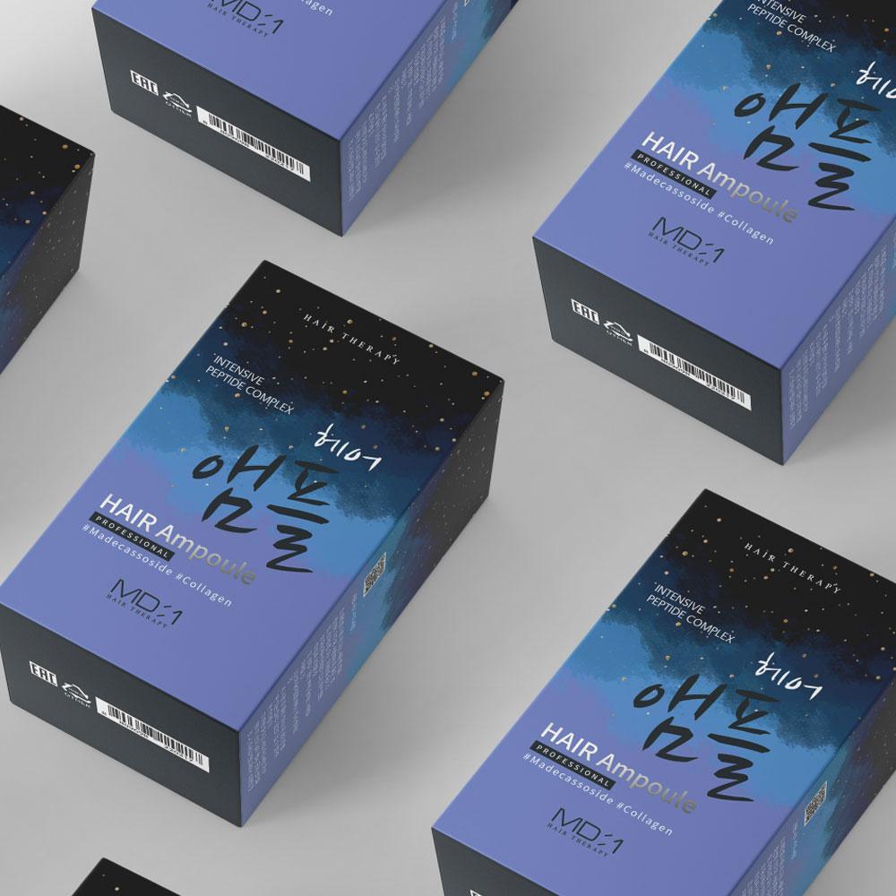 MD-1 Intensive Peptide Complex Hair Ampoule Take care of your damaged hair easily