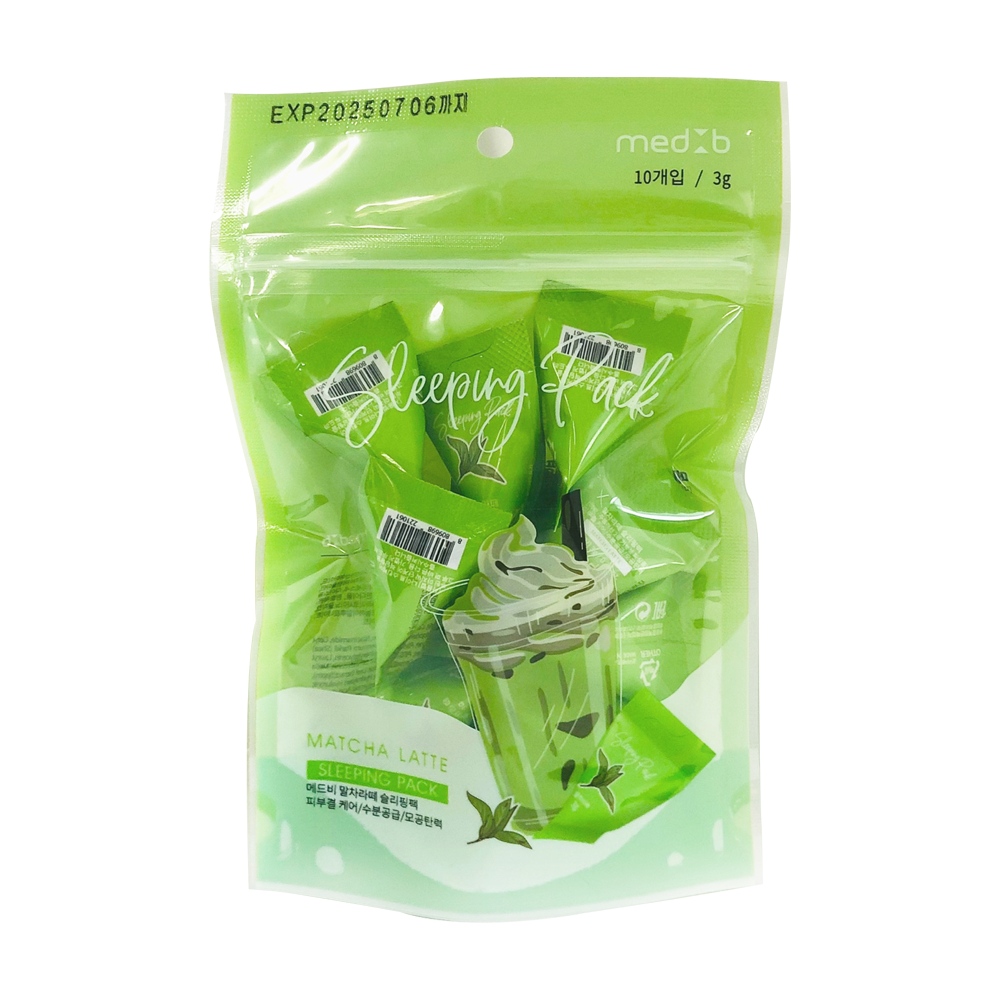 MEDB Matcha Latte Sleeping Pack