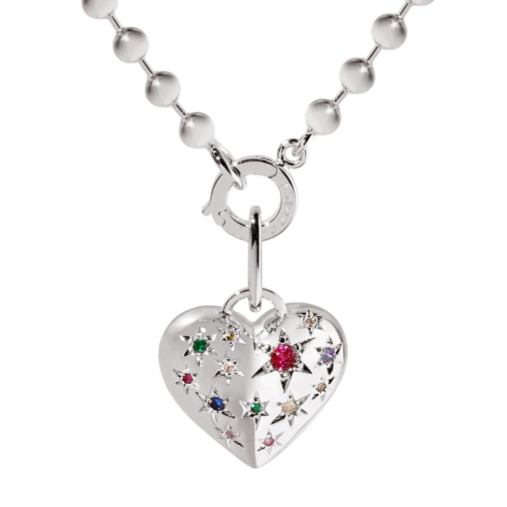 Big Multi Heart Necklace