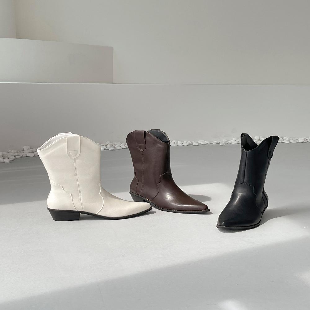 Ailee Western Middle Boots (4.5cm)