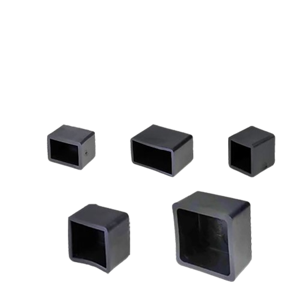 Square-type soft pvc cap