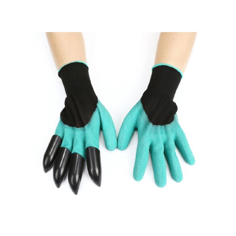 [GODSHOP] Gardening Claw Gloves : Gloves for gardening, digging, work with 4 claws, Highly elastic a