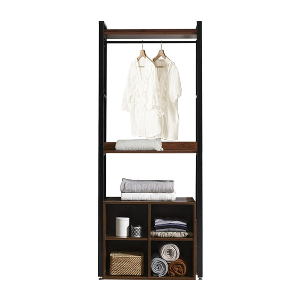 [Roel] Modern furniture, metal / iron wardrobe, display shelving rack