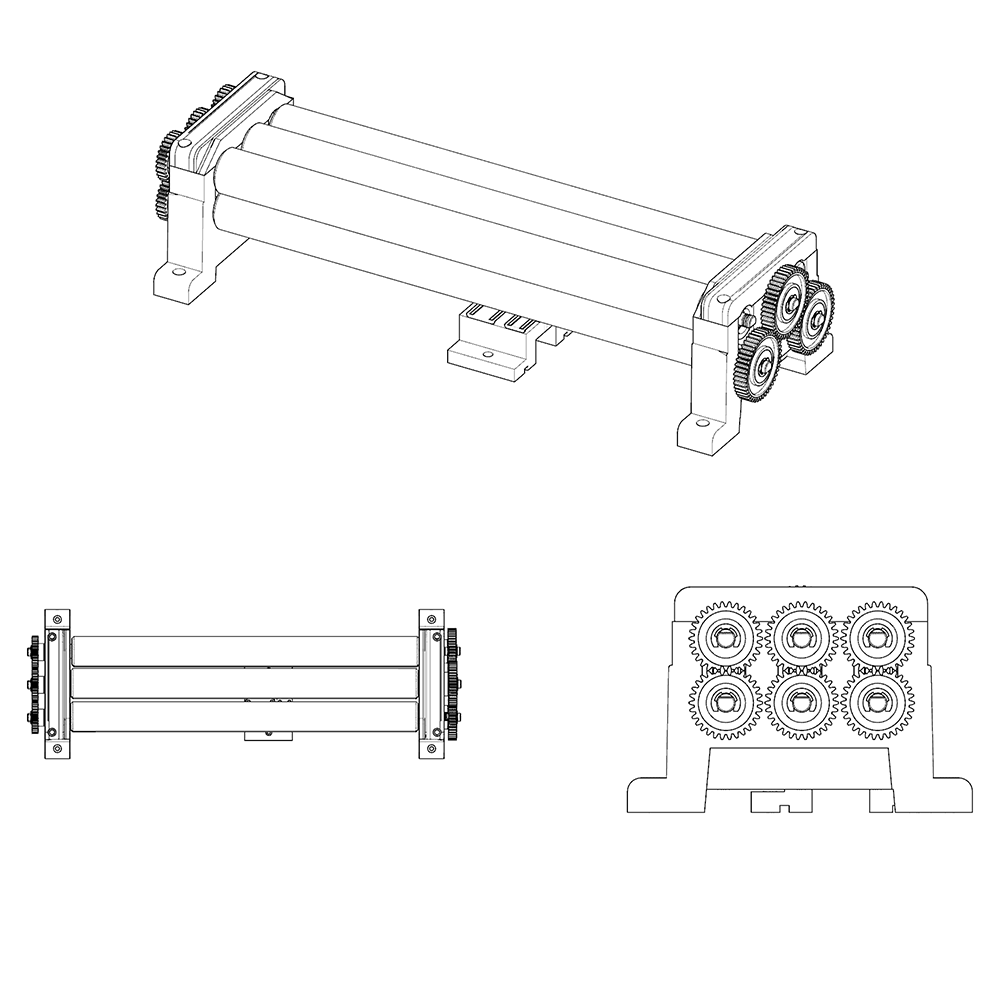 High speed heavy duty A3 lamintor BioPro320H