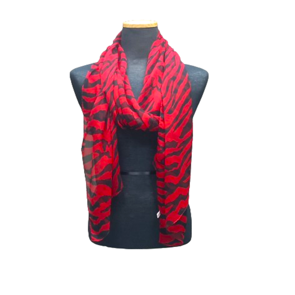 yoryo silk  print scarf