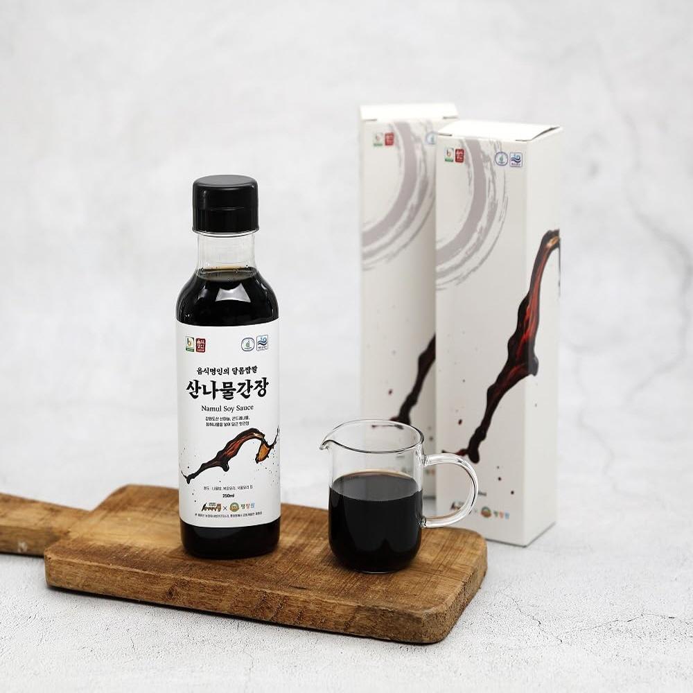 Pyeongchang Deli Soy Sauce 평창맛간장 250ml/8.45fl.oz.