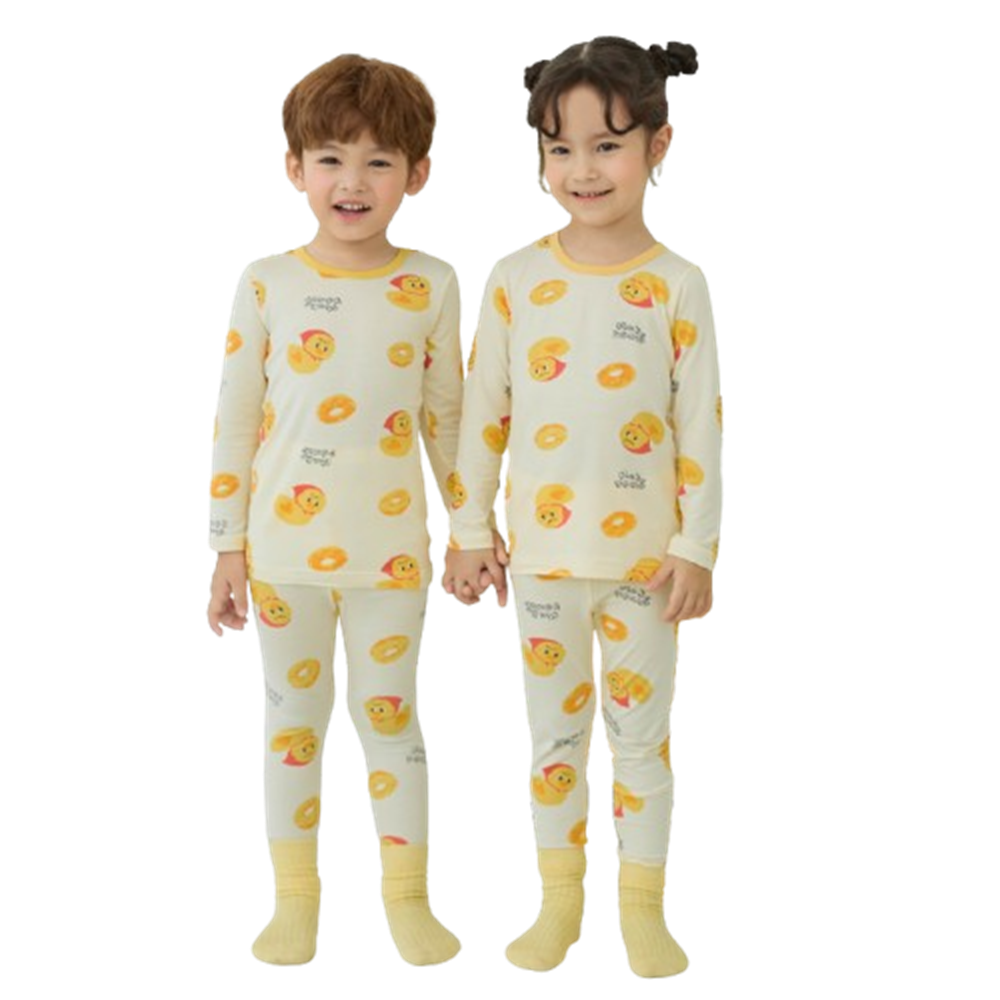 kids wear 40S 3/4 length modal <Donut duck>