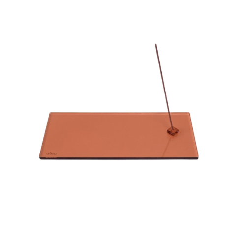 Obnoo Incense Holder Slim | Incense Holder, Acrylic Incense Holder, Minimalist Design, Compact Size, House Decor, Gift Ideas
