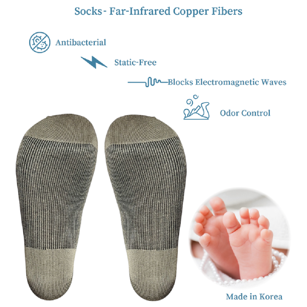 Functional Socks with Far-Infrared Radiation