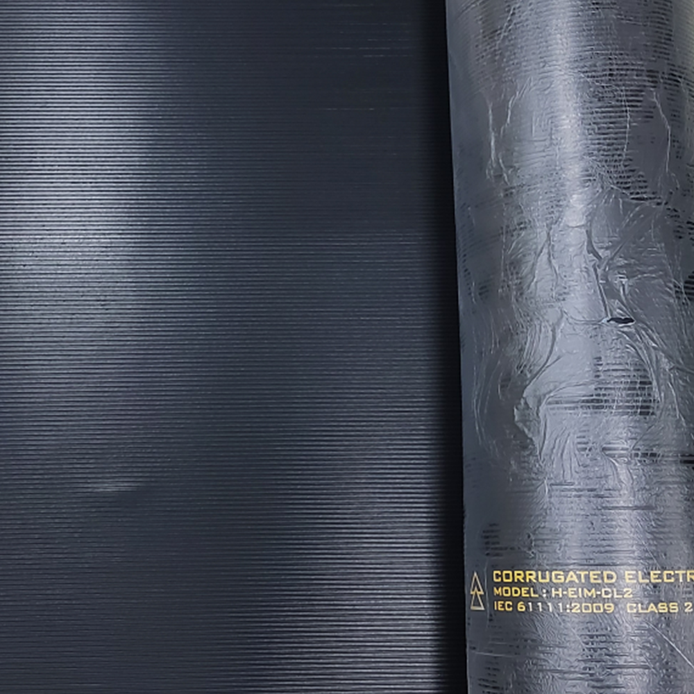 Corrugated Electrical Insulation Mat