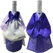 Hanbok wine cover