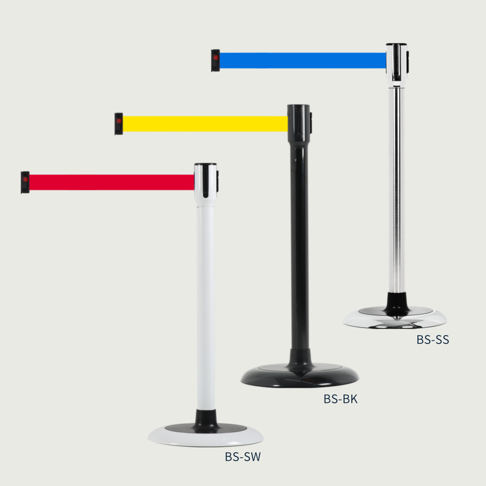Slow Retractable Belt Stanchion (BS-SS)