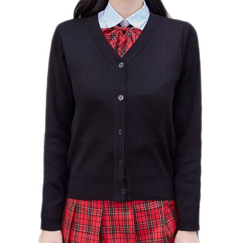Unisex School Uniform Knit Cardigan korea